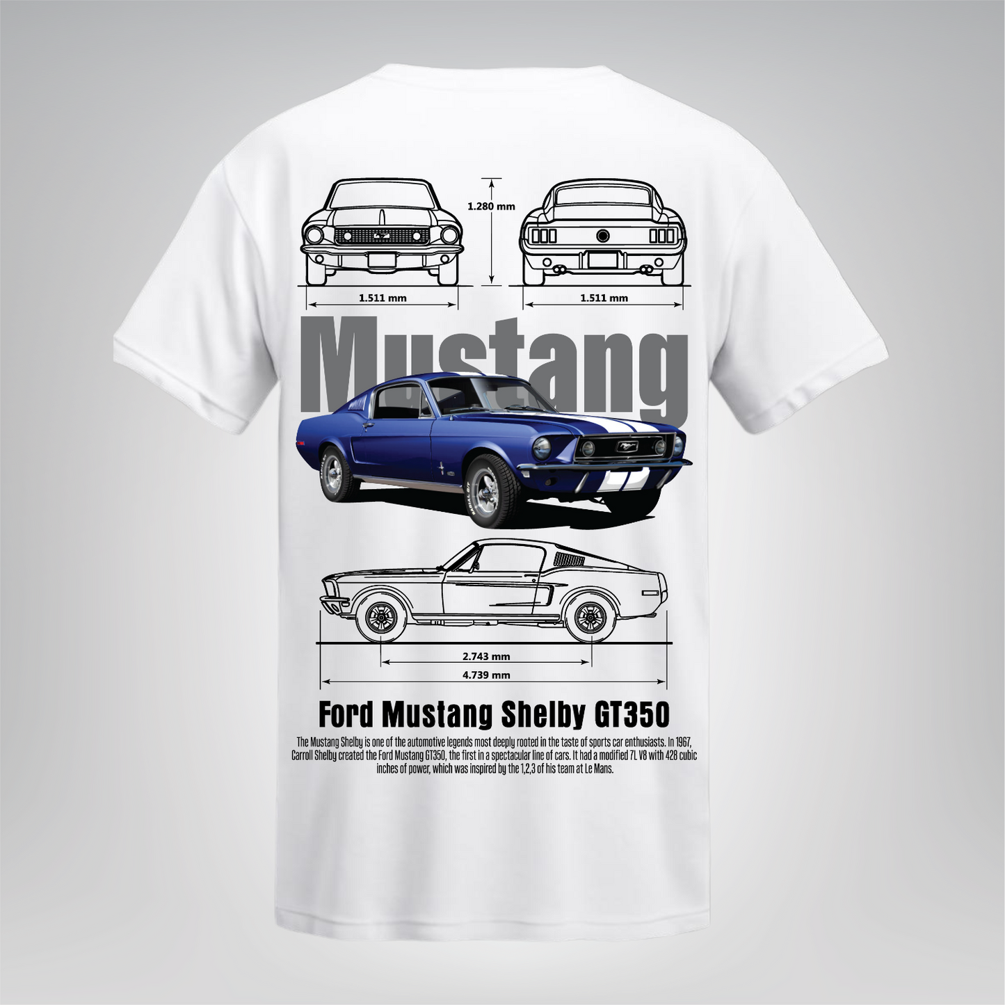 Polera Mustang Shelby GT350 – Ford