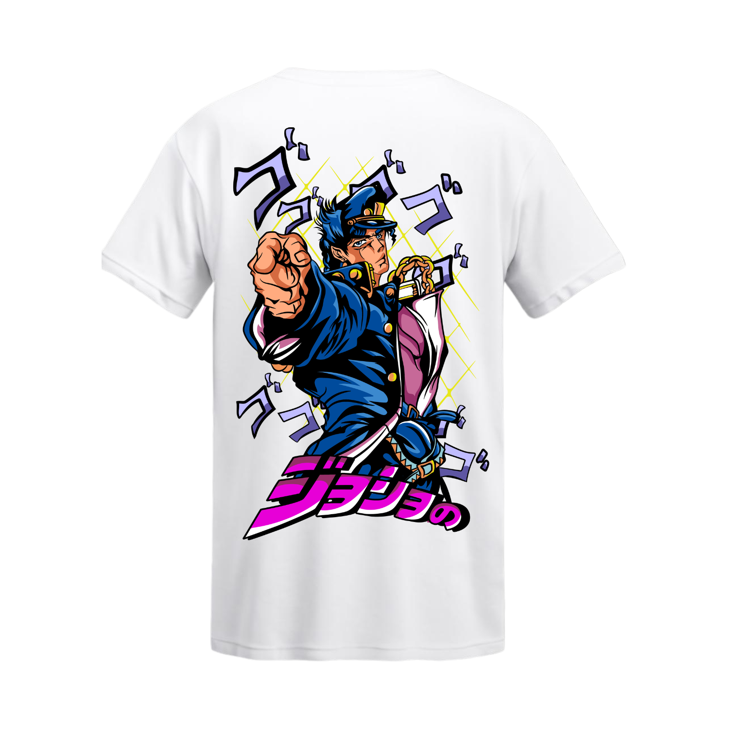 Polera Jotaro Kujo Platinum Pose – JoJo's Bizarre Adventure