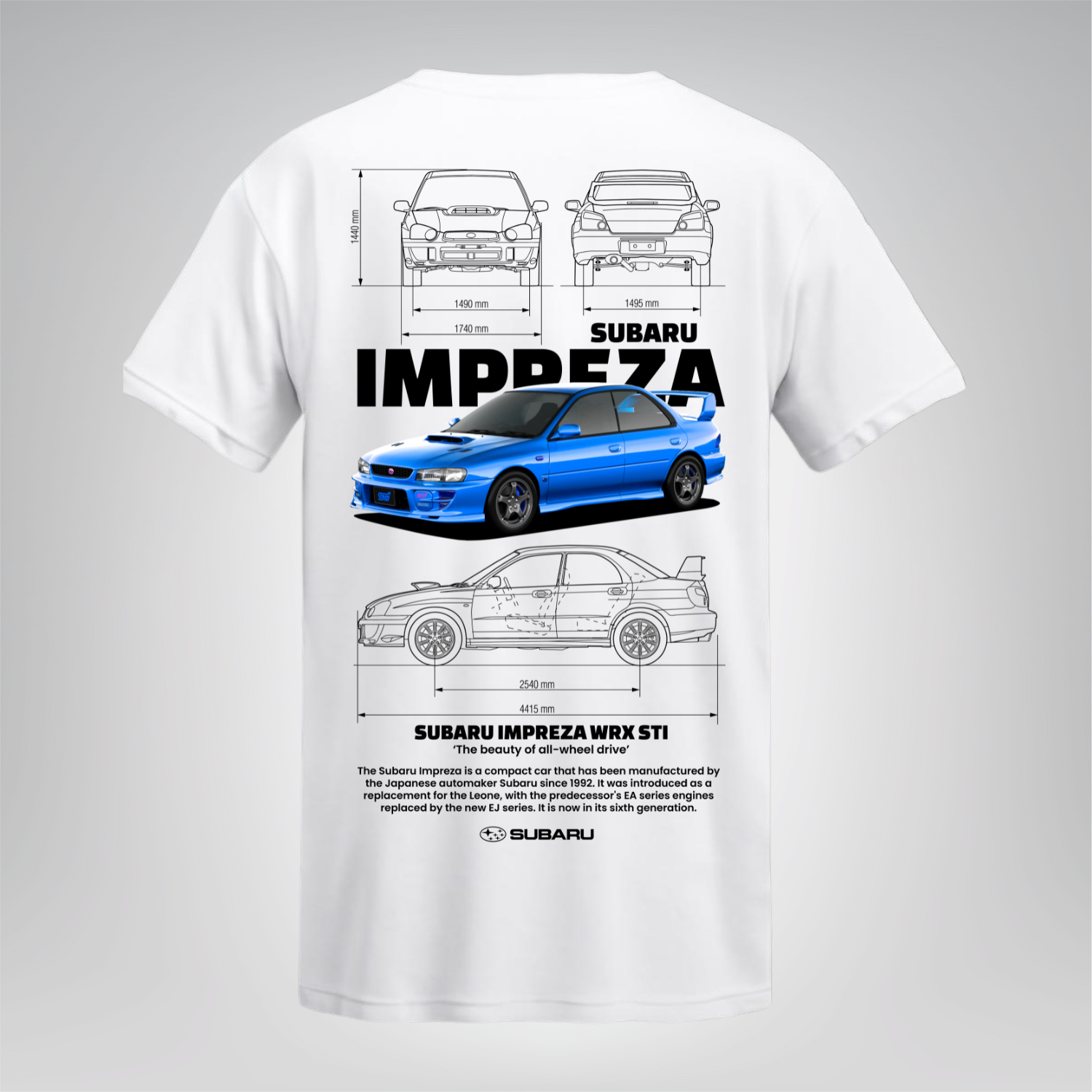 Polera Impreza WRX STI – Subaru