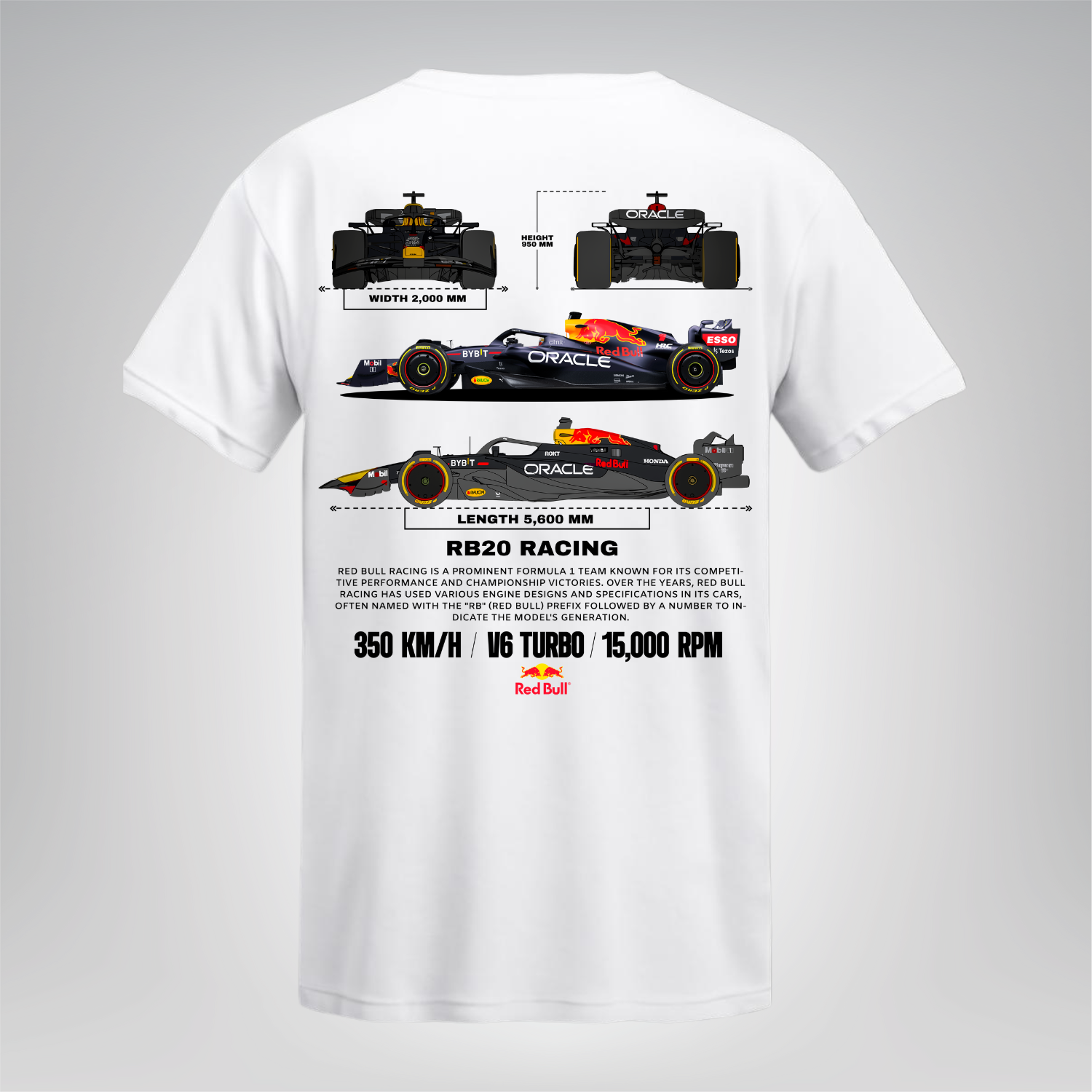 Polera RB20 Racing – Red Bull