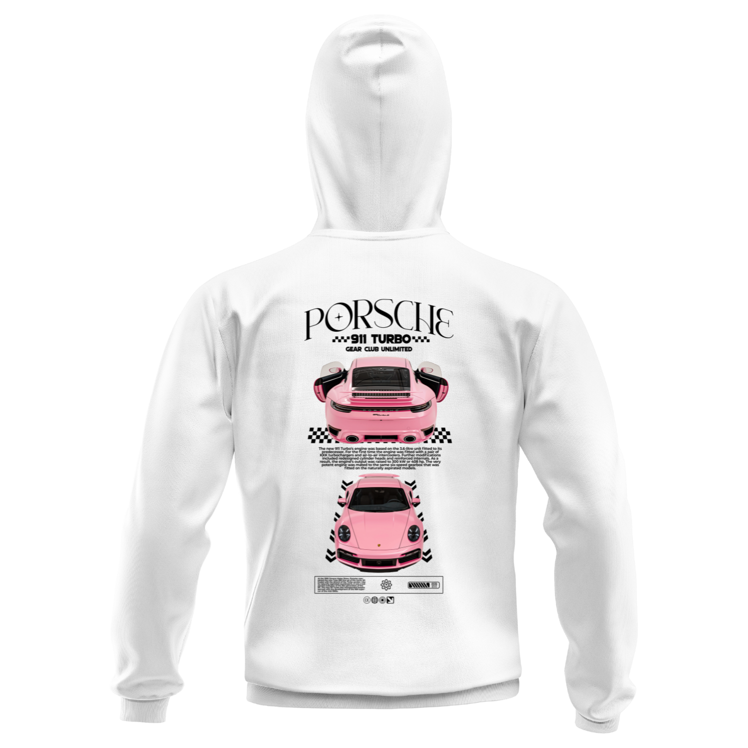 Polerón Porsche 911 Turbo Pink – Porsche