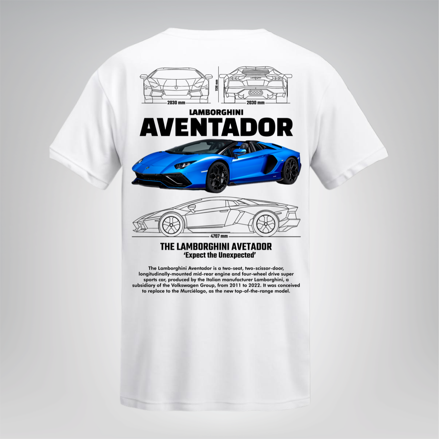 Polera Aventador Roadster – Lamborghini
