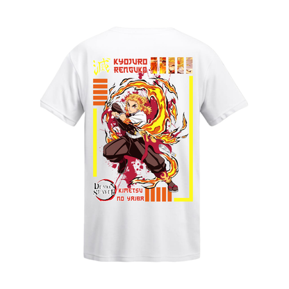Polera Rengoku: Corazón Ardiente – Kimetsu no Yaiba