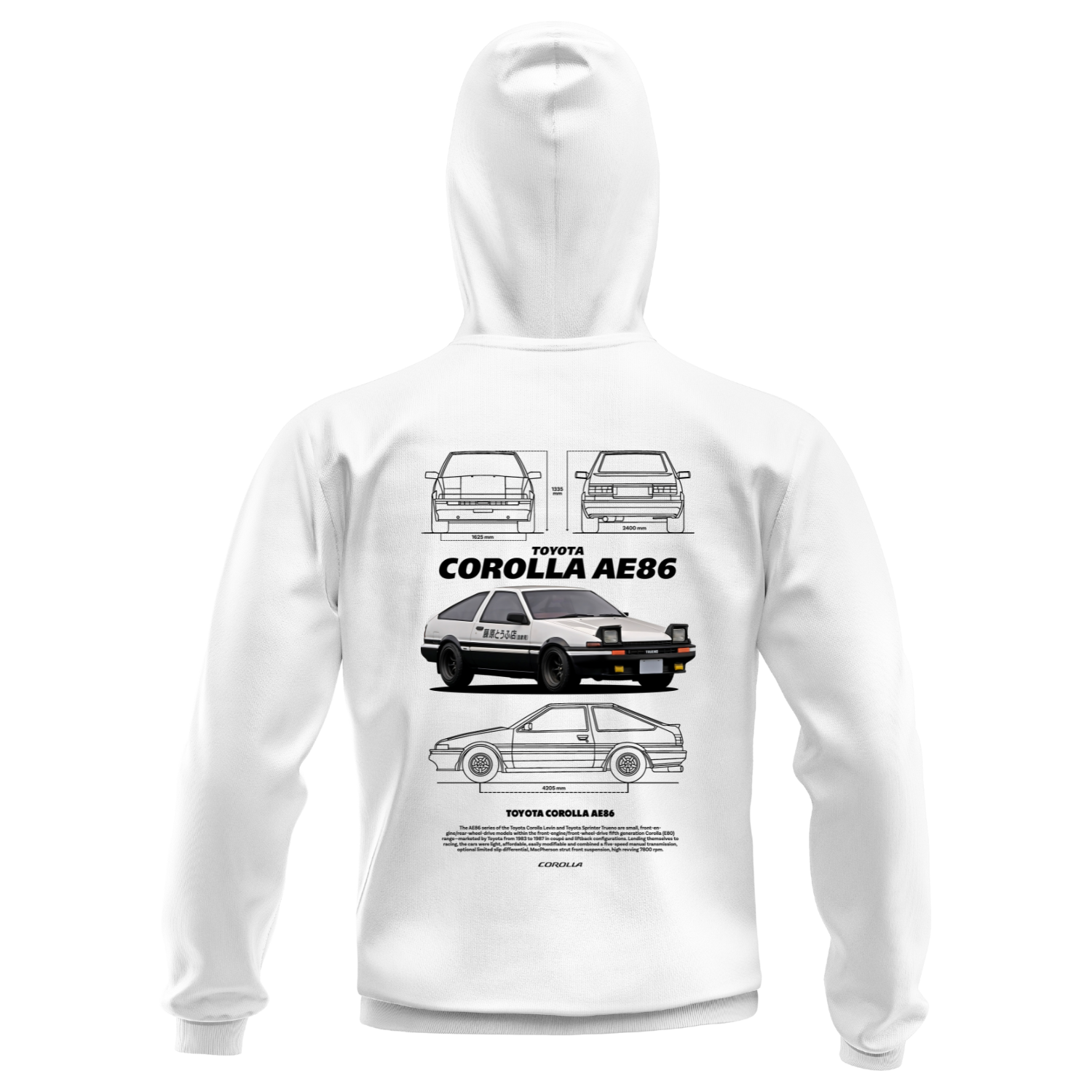 Polerón Corolla AE86 – Toyota