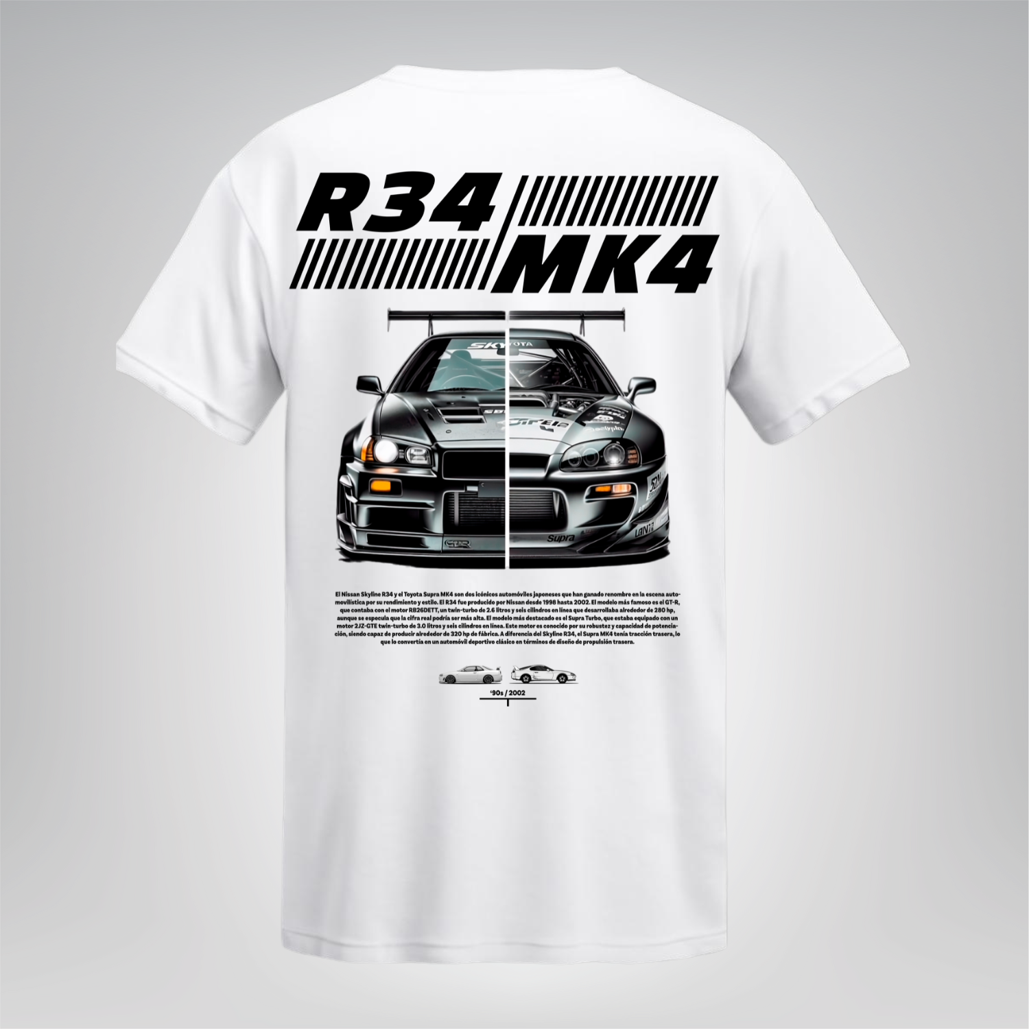 Polera R34 vs MK4 – JDM Legends