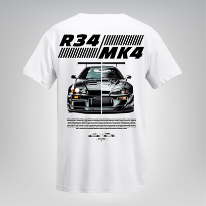 Polera R34 vs MK4 – JDM Legends