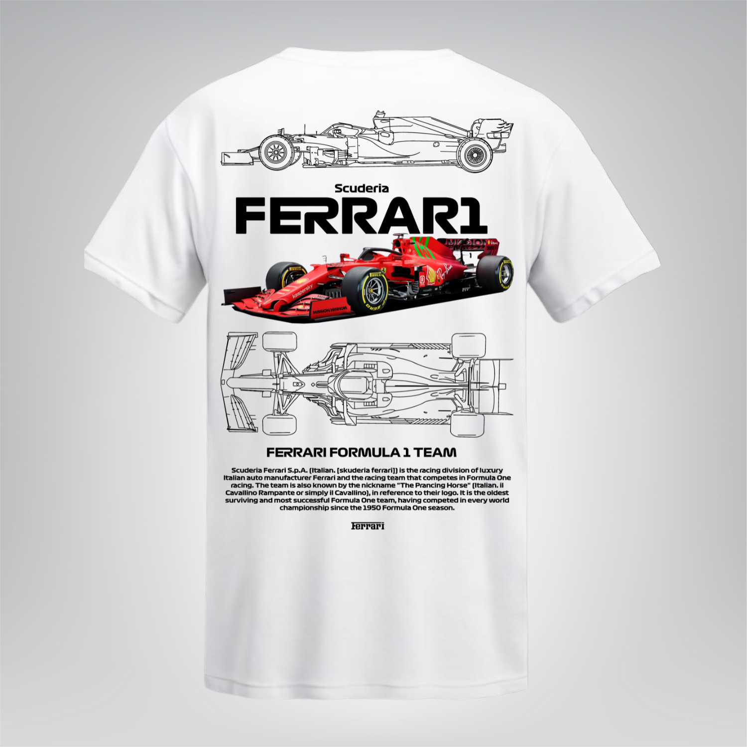 Polera Ferrari F1 – Scuderia Ferrari