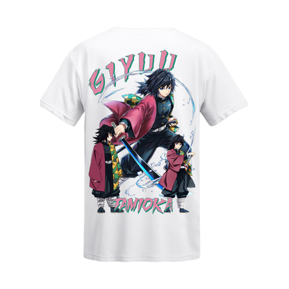 Polera Giyu: Calma en el Torrente – Kimetsu no Yaiba