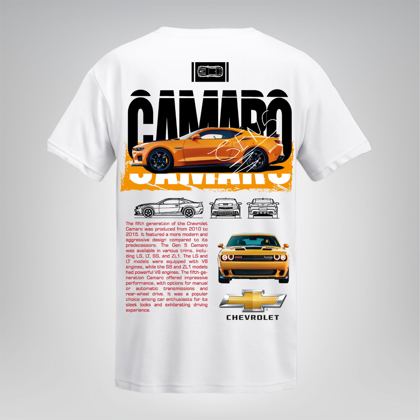 Polera Camaro Gen 5 – Chevrolet