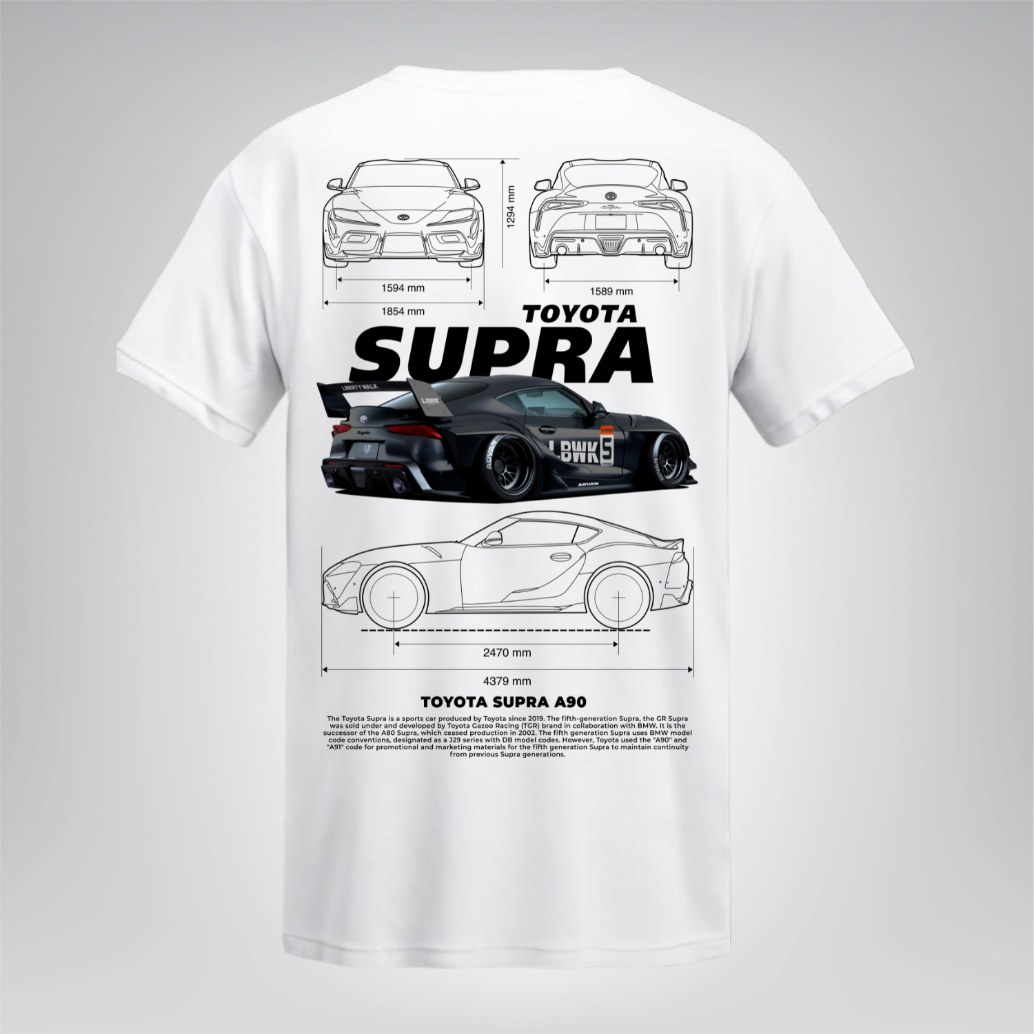 Polera Supra A90 – Toyota