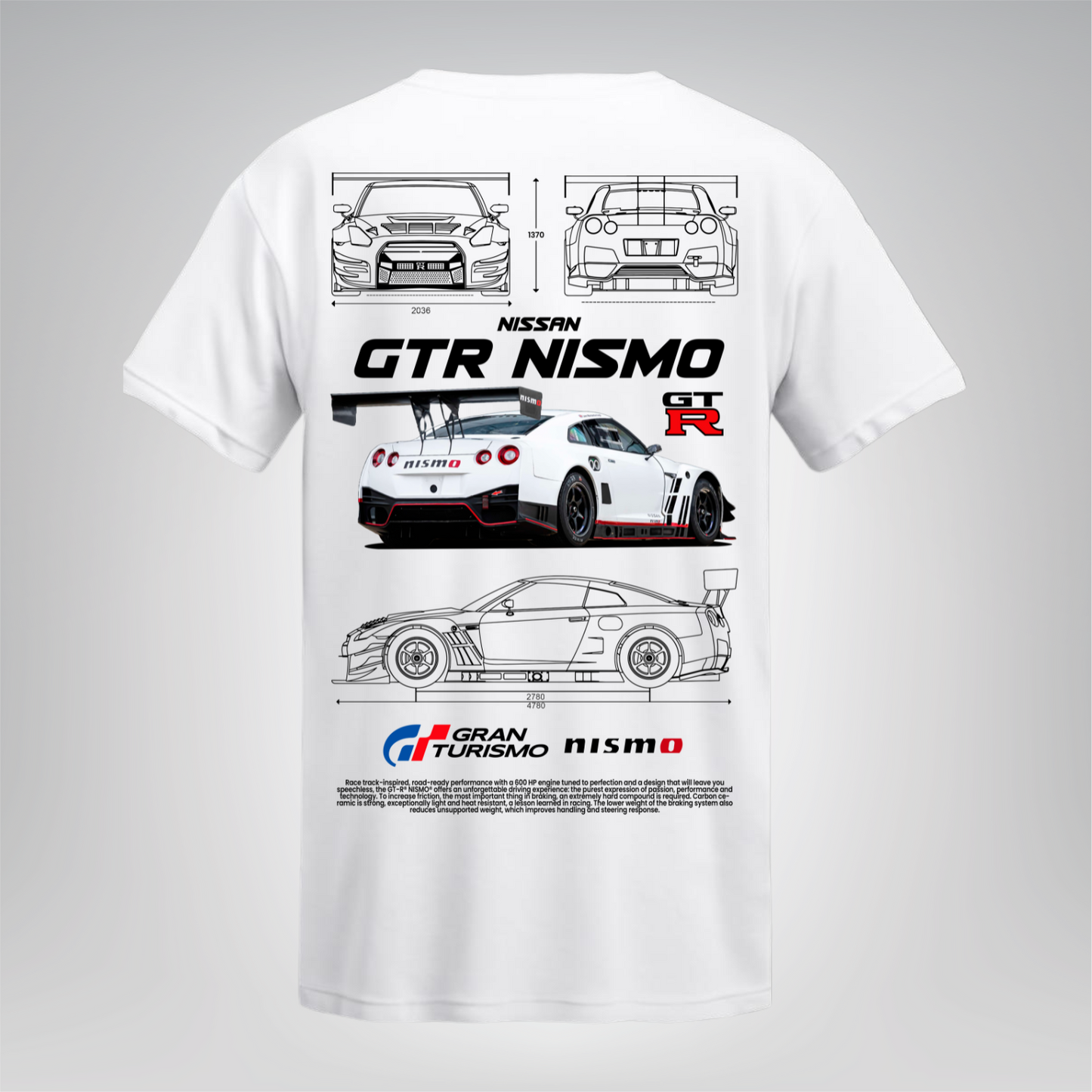 Polera Nissan GT-R Nismo