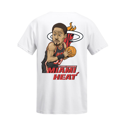 Polera Alonzo Mourning Chibi – Miami Heat