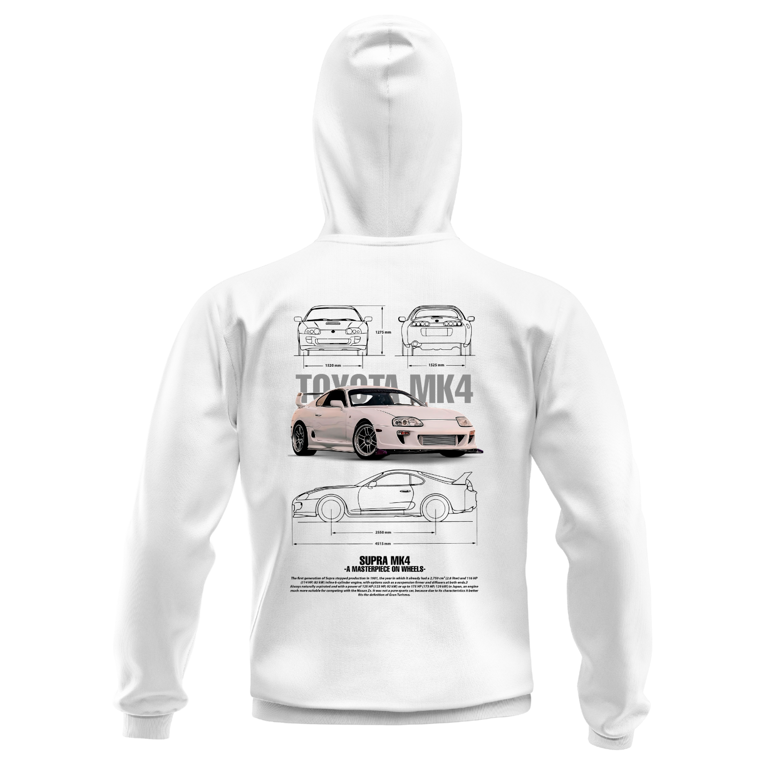 Polerón Toyota Supra MK4 Blueprint – Toyota