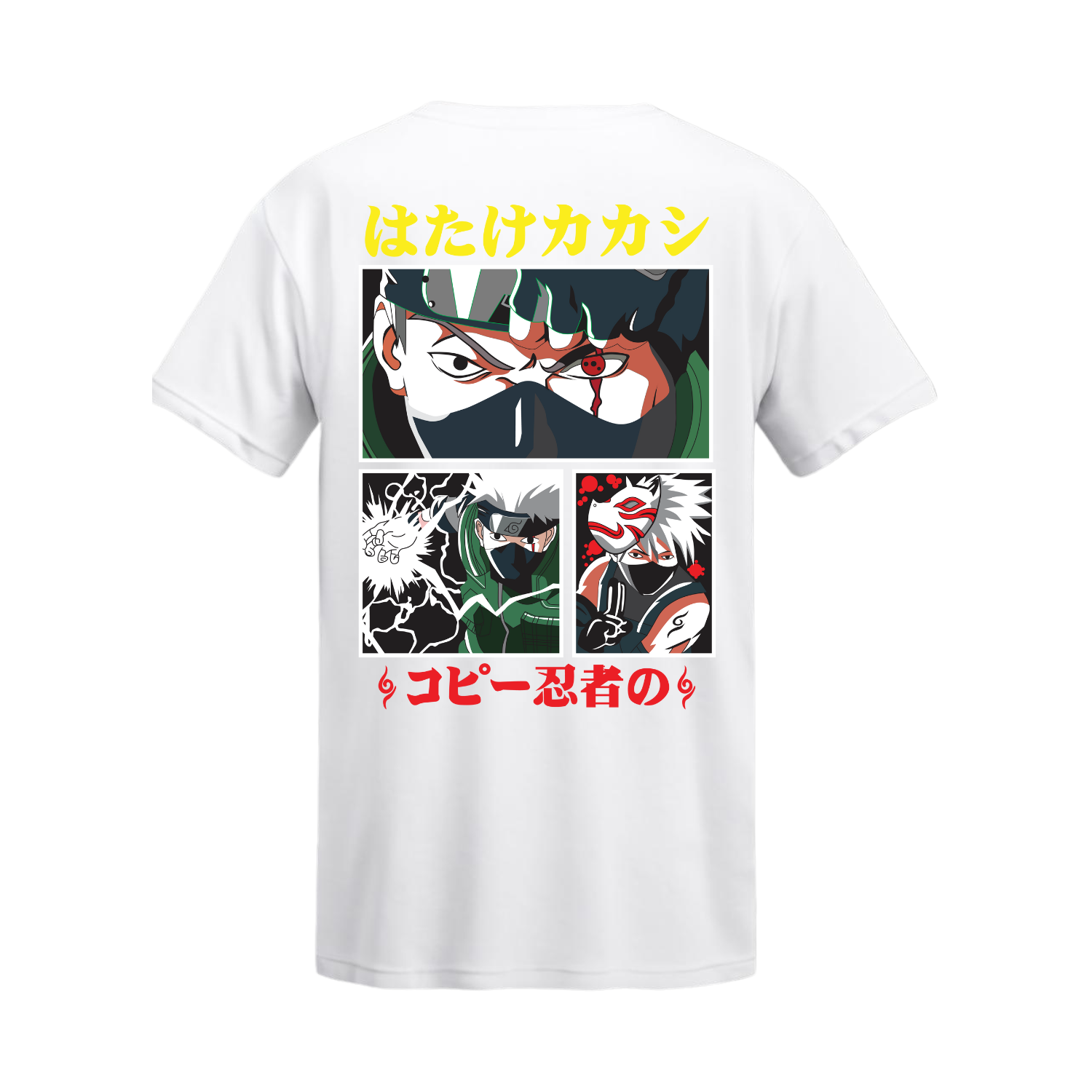 Polera Kakashi: El Ninja Que Copia – Naruto