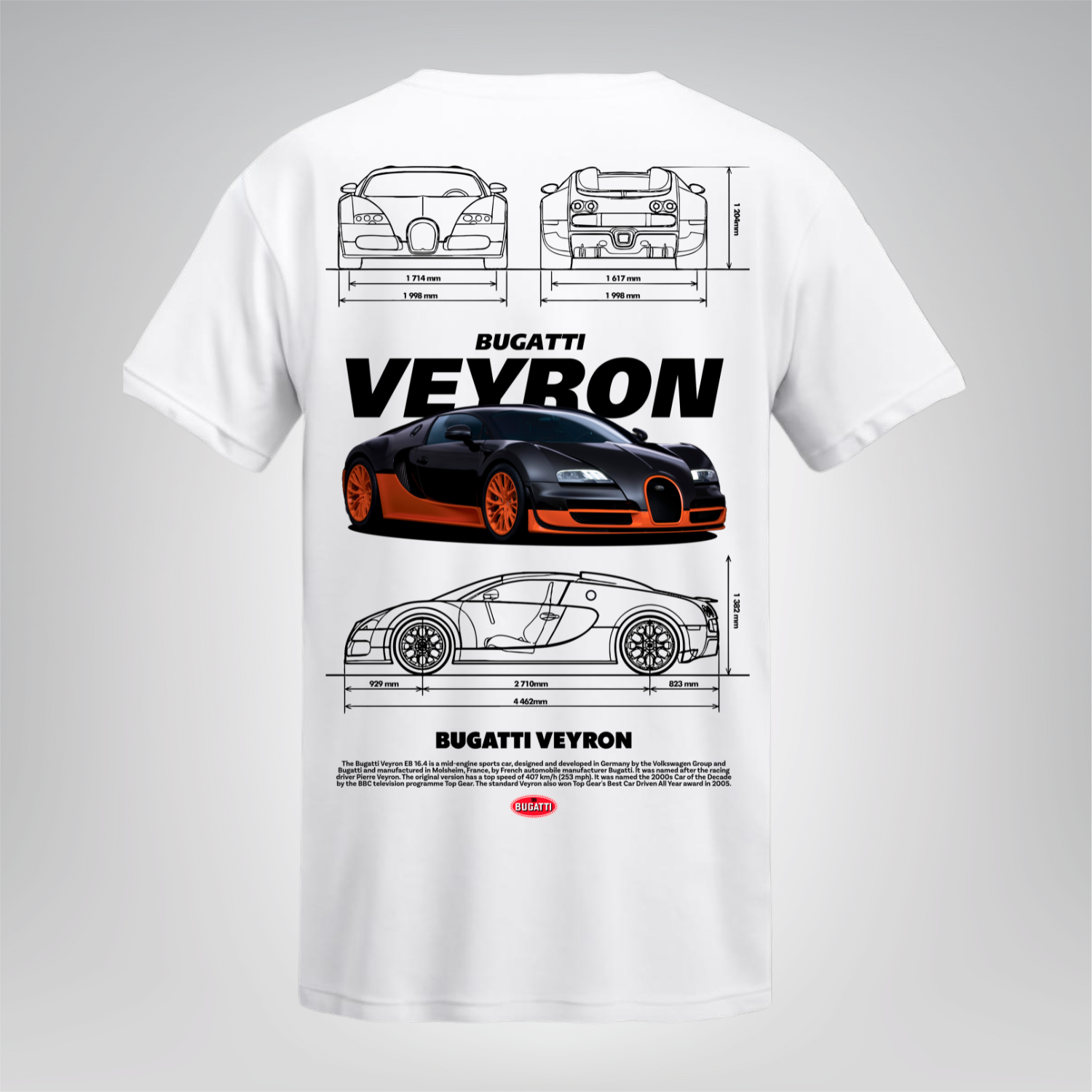 Polera Veyron – Bugatti