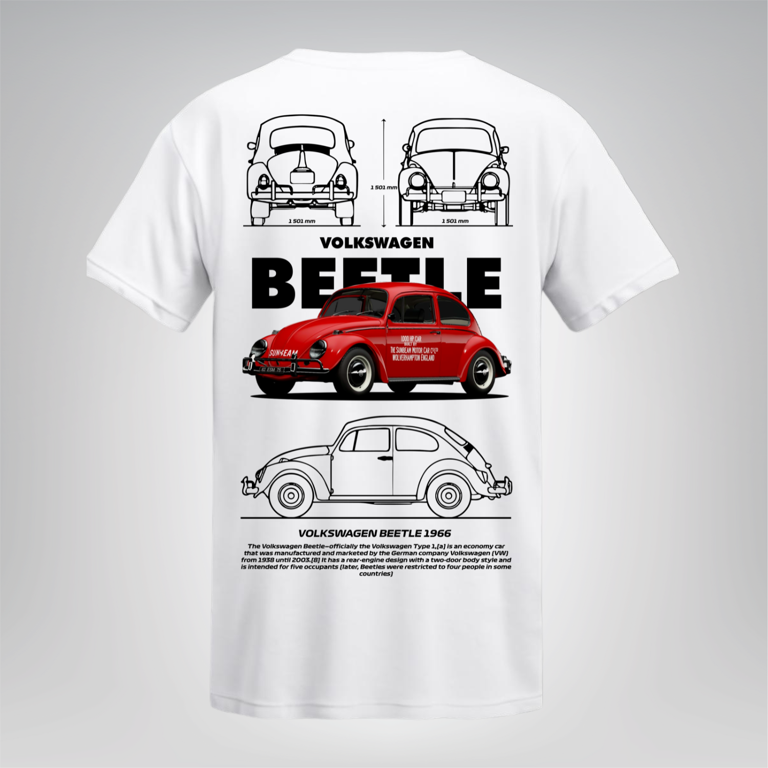Polera Beetle 1966 – Volkswagen