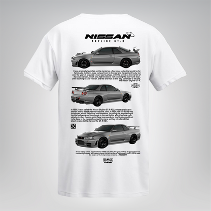 Polera Nissan Skyline GT-R Historia
