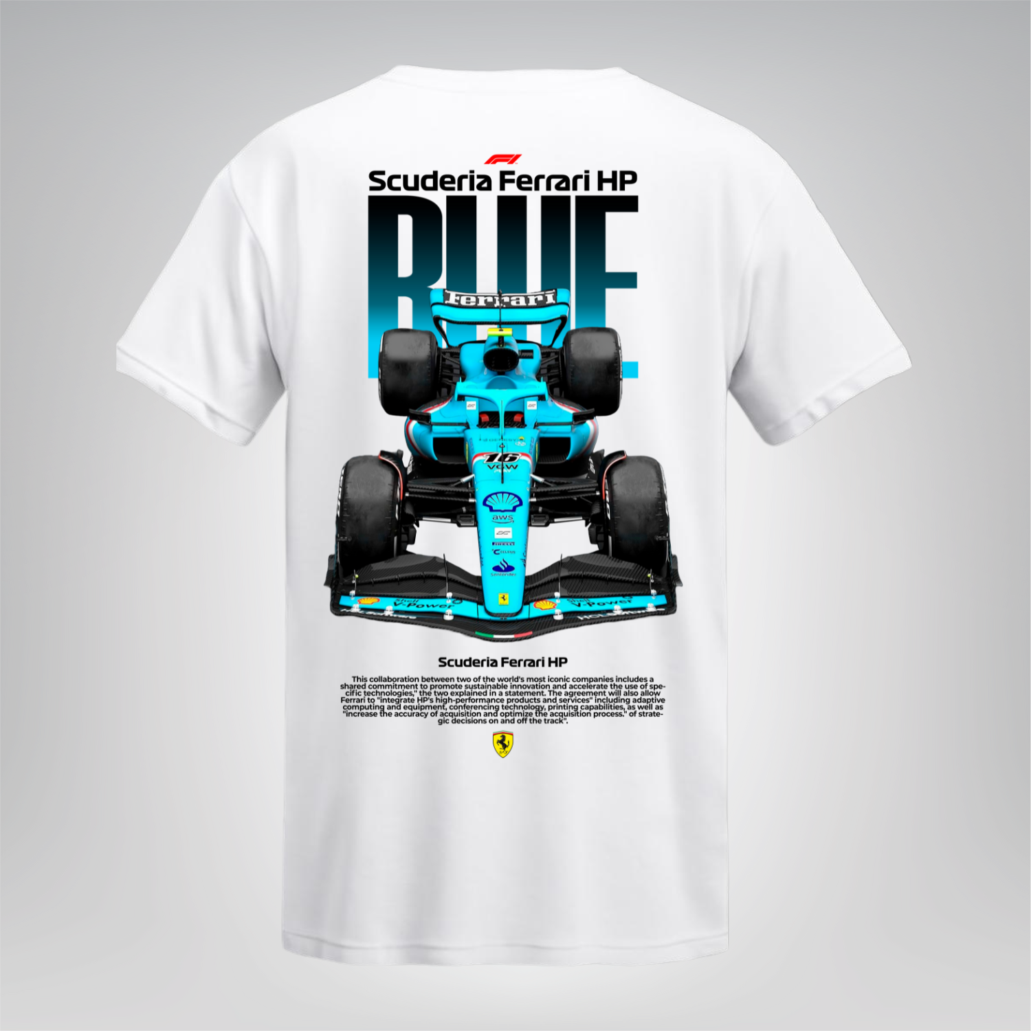 Polera Blue Edition – Ferrari