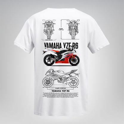 Polera Yamaha YZF R6 – Racing Spirit