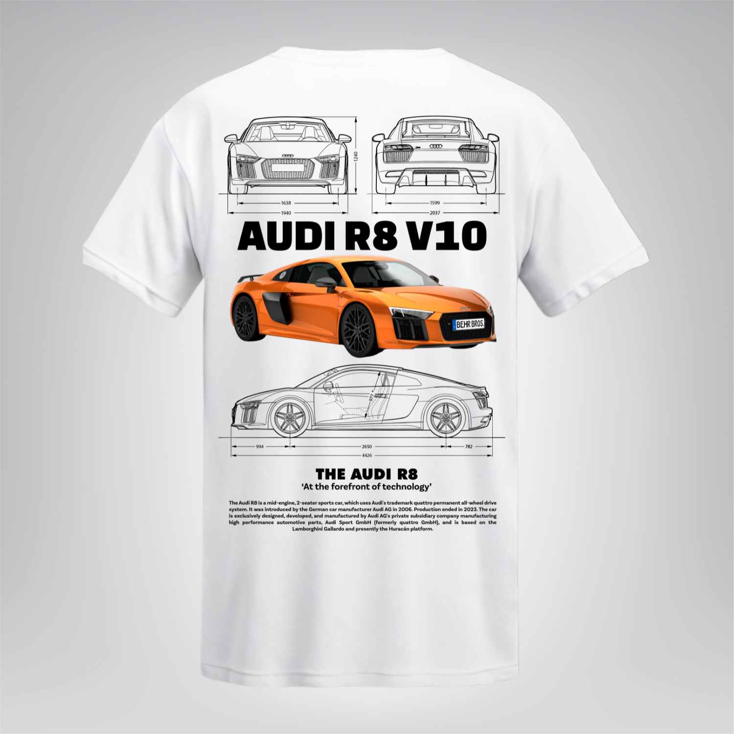 Polera R8 V10 – Audi