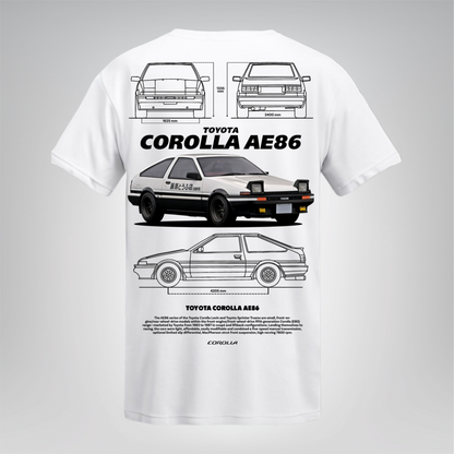 Polera Corolla AE86 – Toyota