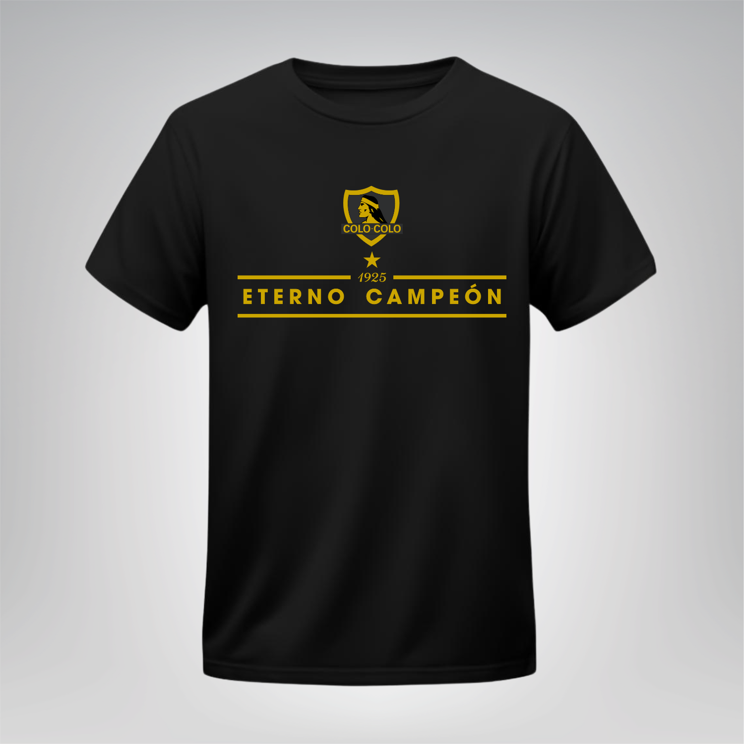 Polera Eterno Campeón Dorada – Colo-Colo