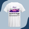 Polera Unisex -Auto Porsche Berry