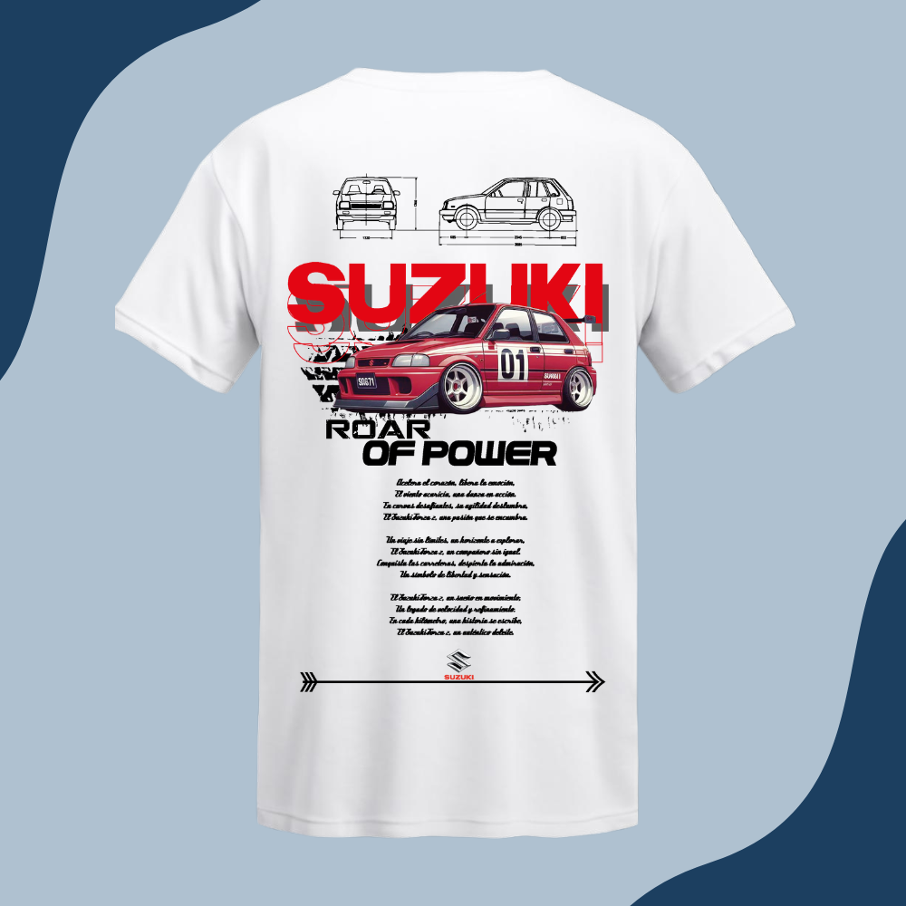 Polera Unisex -Auto Suzuki