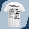 Polera Unisex -Auto King Of The Ring