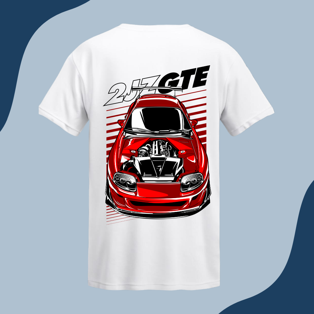 Polera Unisex -Auto 2Jz Gte