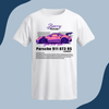 Polera Unisex -Auto Porsche Berry