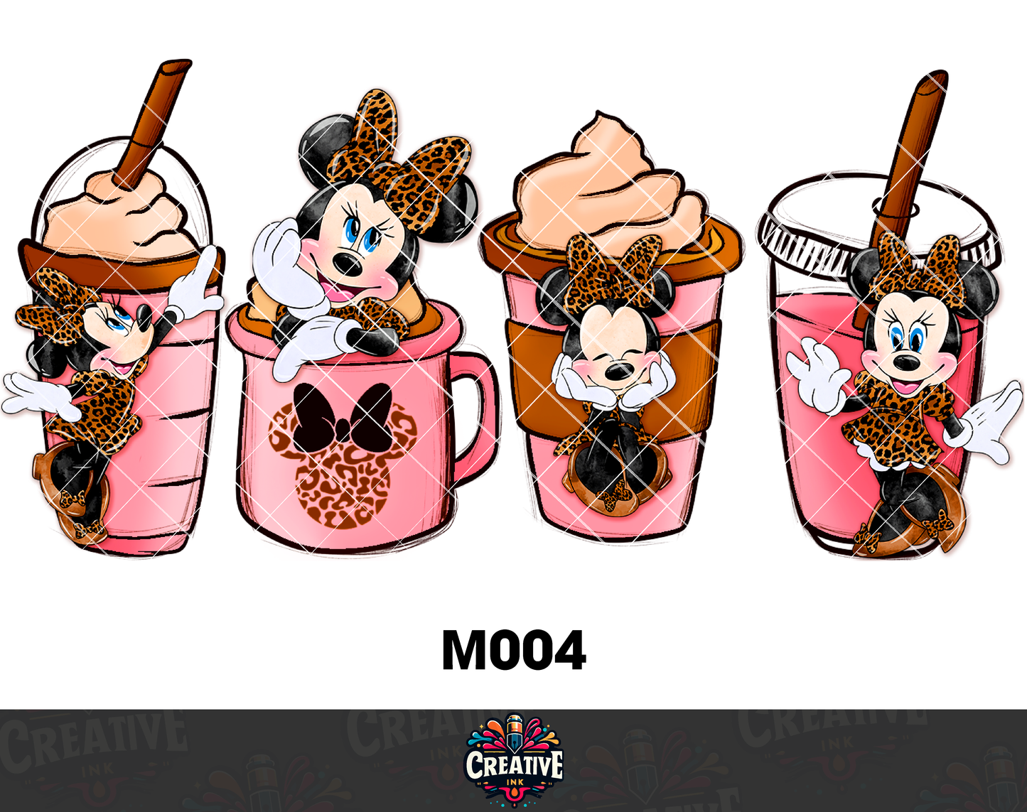 Sticker para Vaso Lata 16 oz o Taza de 11 oz - impresión DTF UV - Mickey Mouse