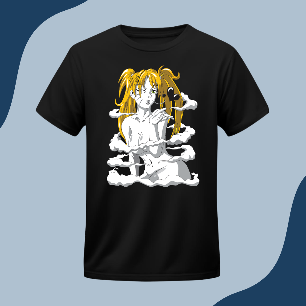 Polera Unisex - Naruto mujer transformación - Naruto