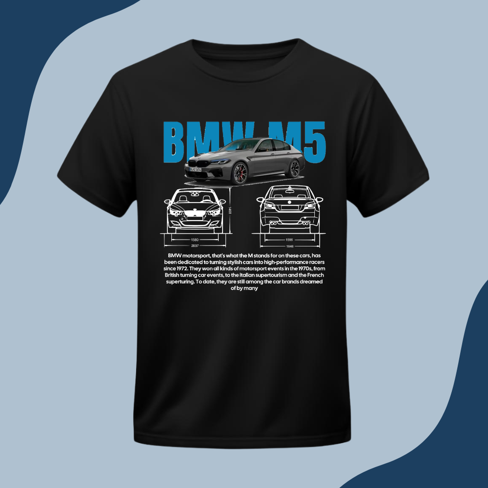 Polera Unisex -Auto BMW