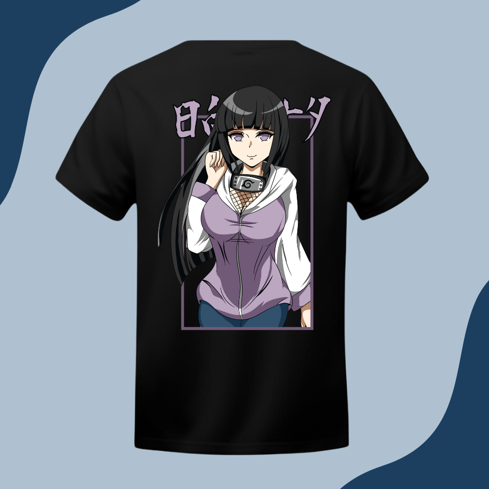 Polera Unisex - Hinata - Naruto