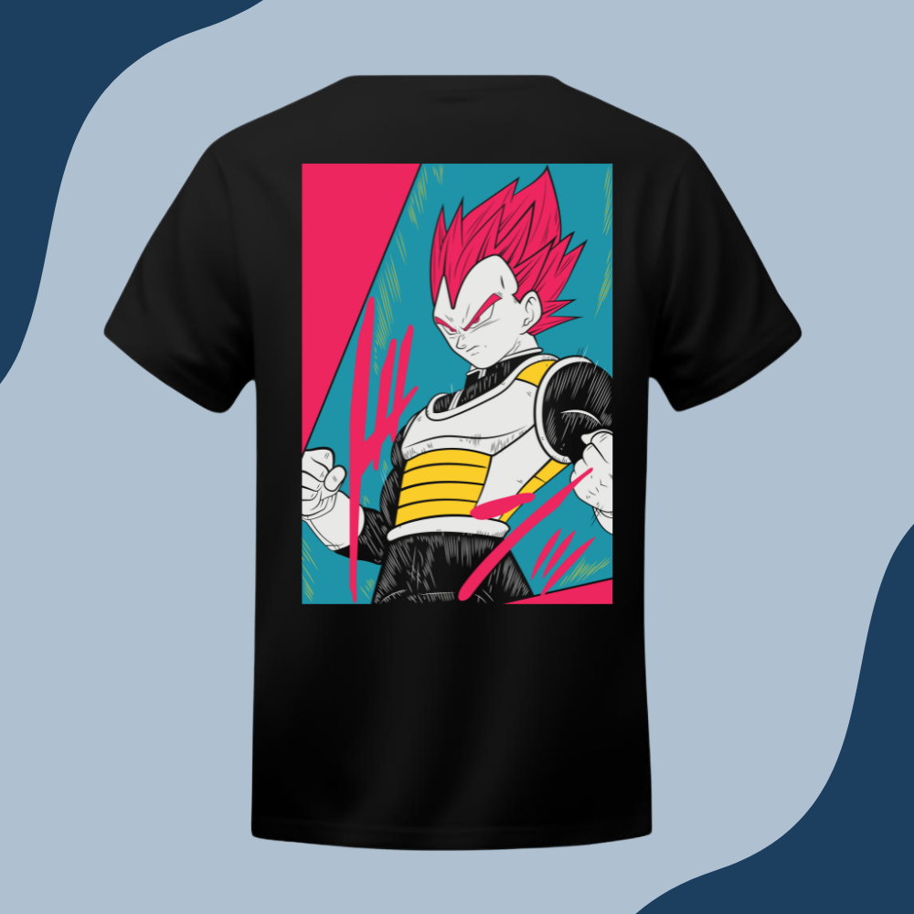 Polera Unisex - Dragon Ball - Vegeta