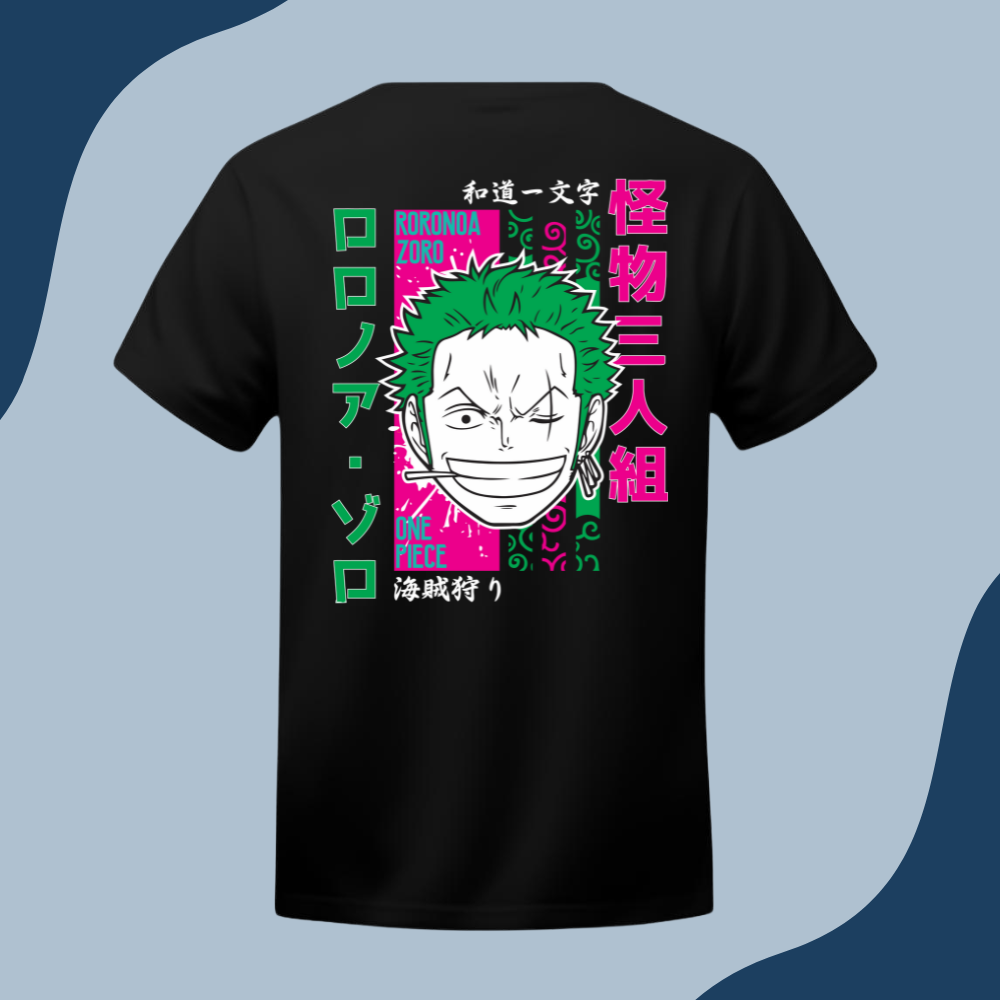 Polera Unisex - One Piece - Zoro