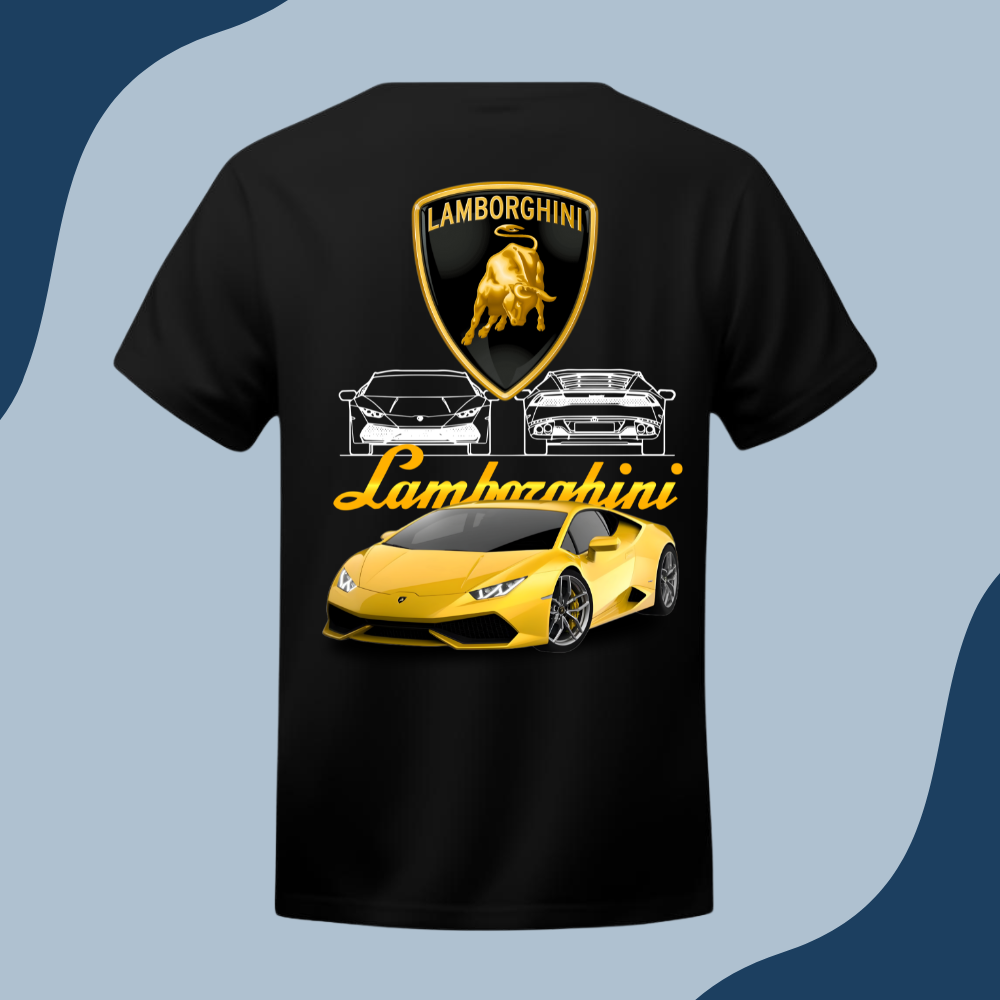 Polera Unisex -Auto Lamborghini