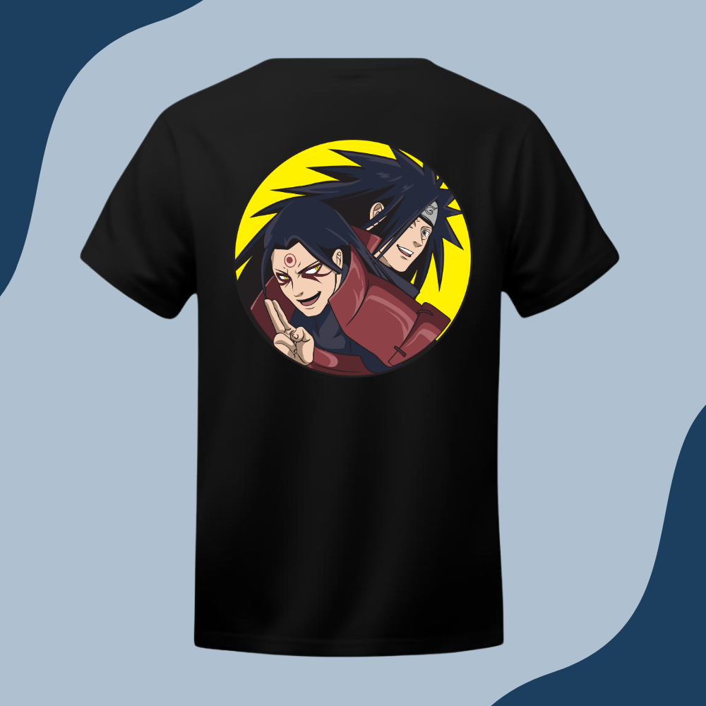 Polera Unisex - Madara y Hashirama - Naruto