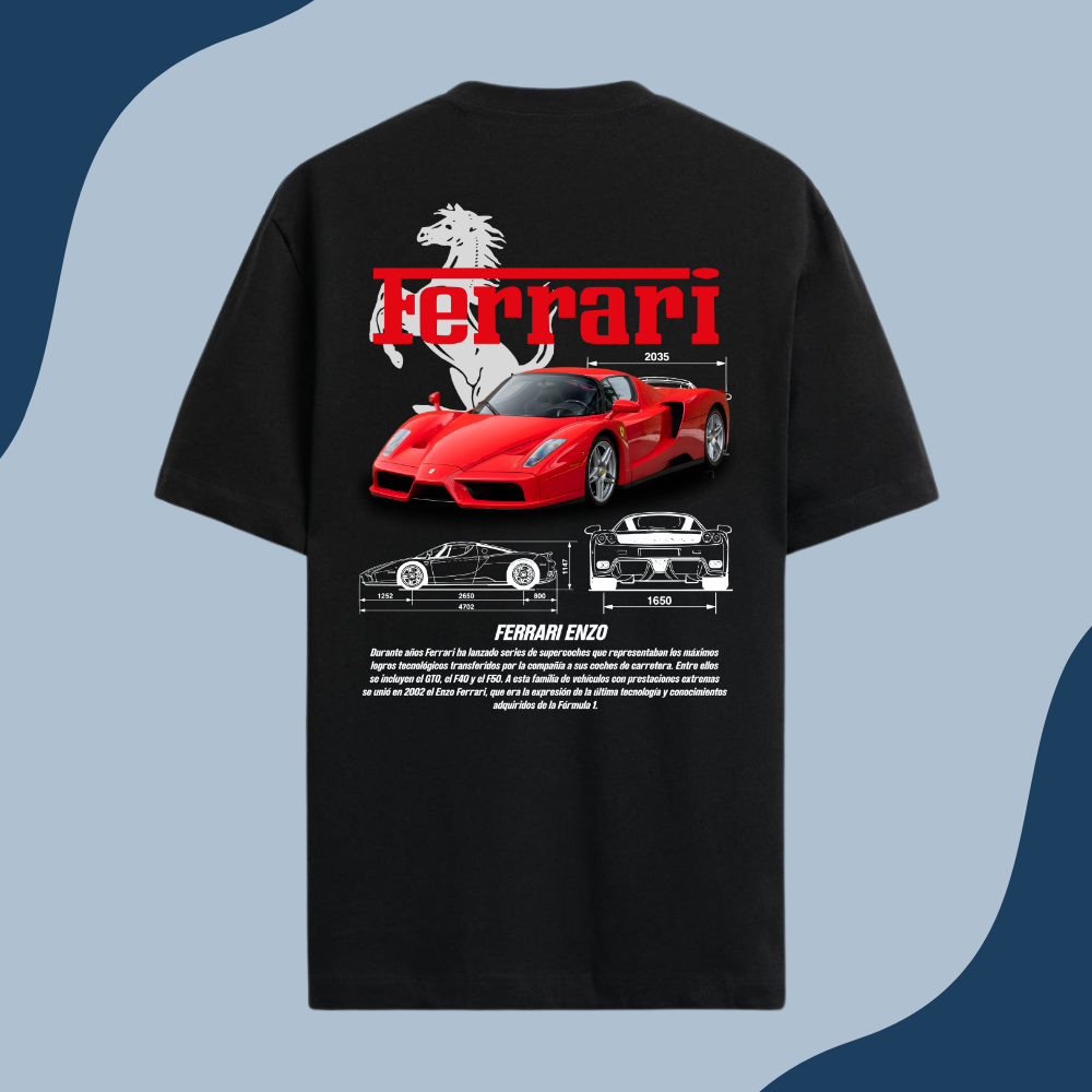 Polera Oversize - Ferrari Enzo