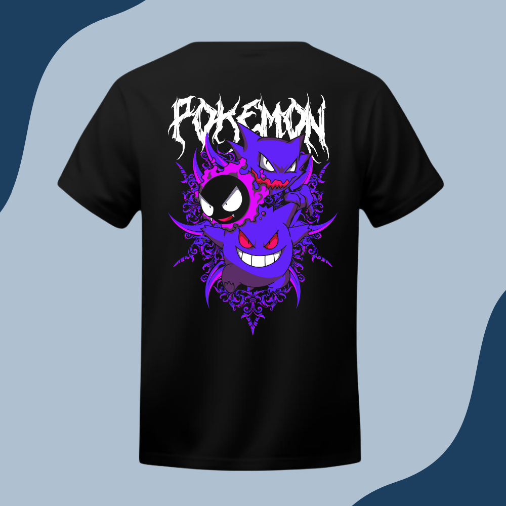 Polera Unisex - Gengar - Pokemón