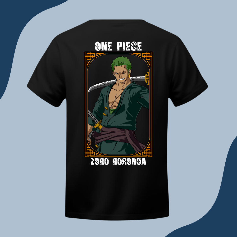 Polera Unisex - One Piece - Zoro