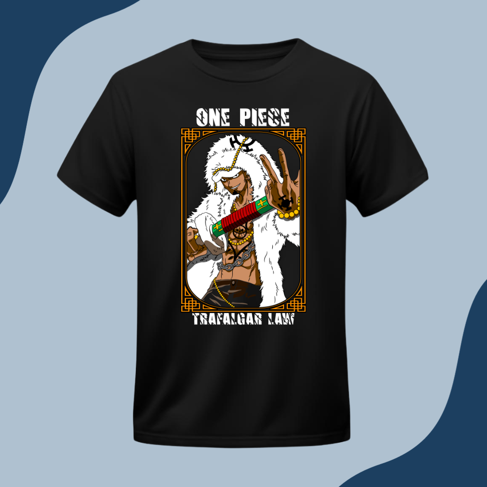 Polera Unisex - Trafalgar Law - One Piece