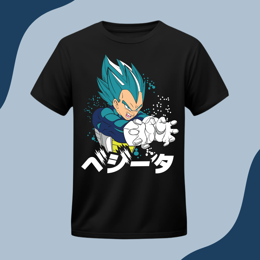 Polera Unisex - Dragon Ball - Vegeta