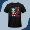 Polera Unisex Deadpool y Wolverine