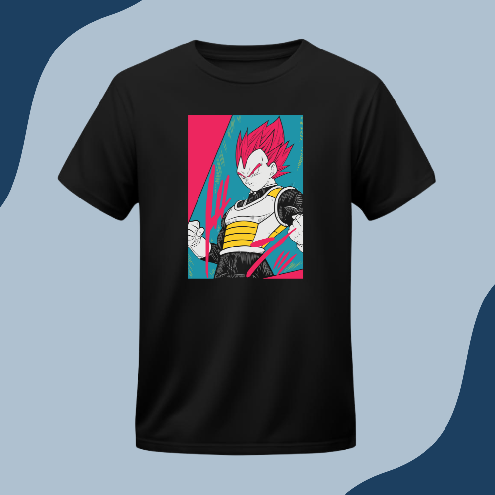 Polera Unisex - Dragon Ball - Vegeta