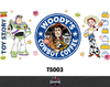 Sticker para Vaso Lata 16 oz o Taza de 11 oz - impresión DTF UV - Toy Story