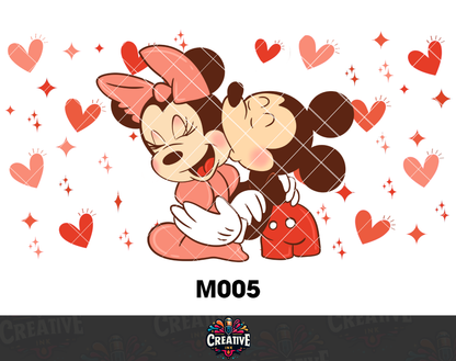 Sticker para Vaso Lata 16 oz o Taza de 11 oz - impresión DTF UV - Mickey Mouse